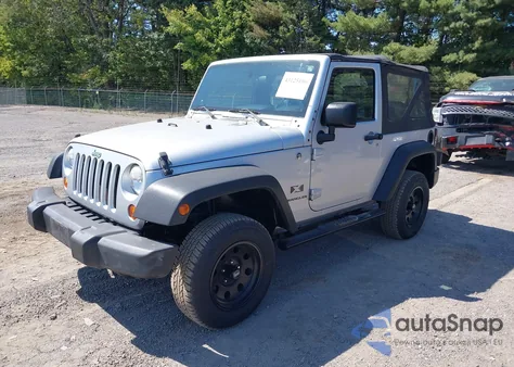2008 Jeep Wrangler X from USA, damaged, VIN 1J4FA24138L619086